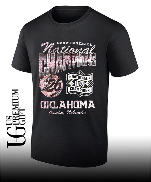 Oklahoma Sooners NCAA Baseball National Champions 2026 Omaha Nebraska shirt