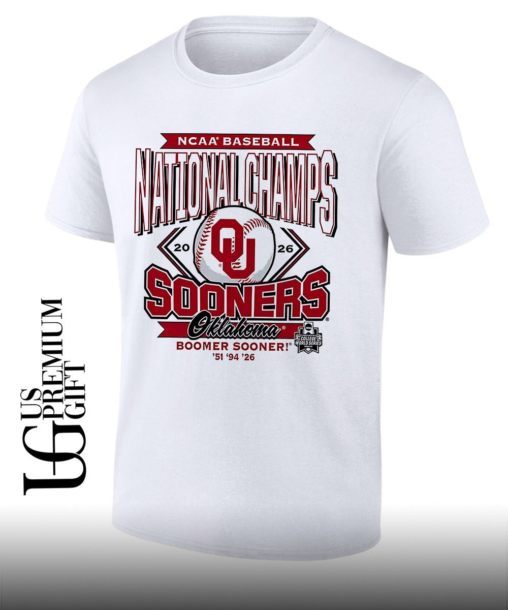 Oklahoma Sooners NCAA Baseball National Champs 2026 Boomer Sooner 51 94 26 shirt