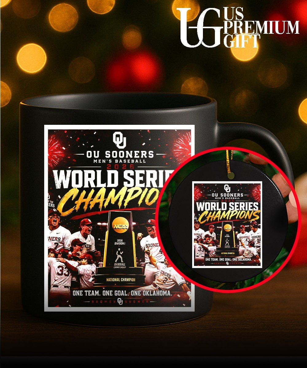 Oklahoma Sooners NCAA Men’s Baseball 2026 World Series Champions One Team Goal shirt