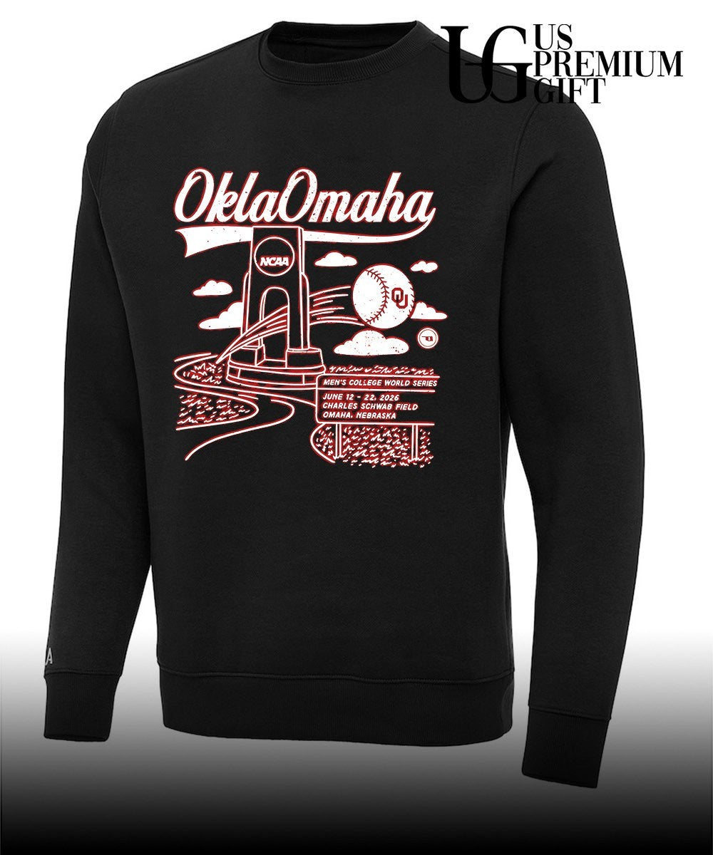 Oklahoma Sooners NCAA Men’s College World Series June 12-22 2026 OklaOmaha shirt