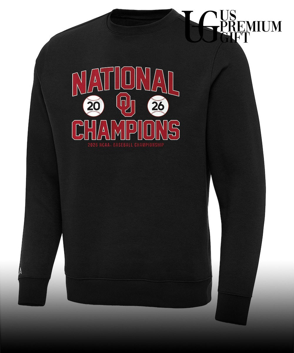 Oklahoma Sooners National 2026 Champions NCAA Baseball Championship shirt