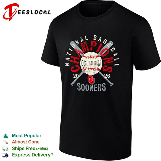 Oklahoma Sooners National Baseball Champions 2026 shirt