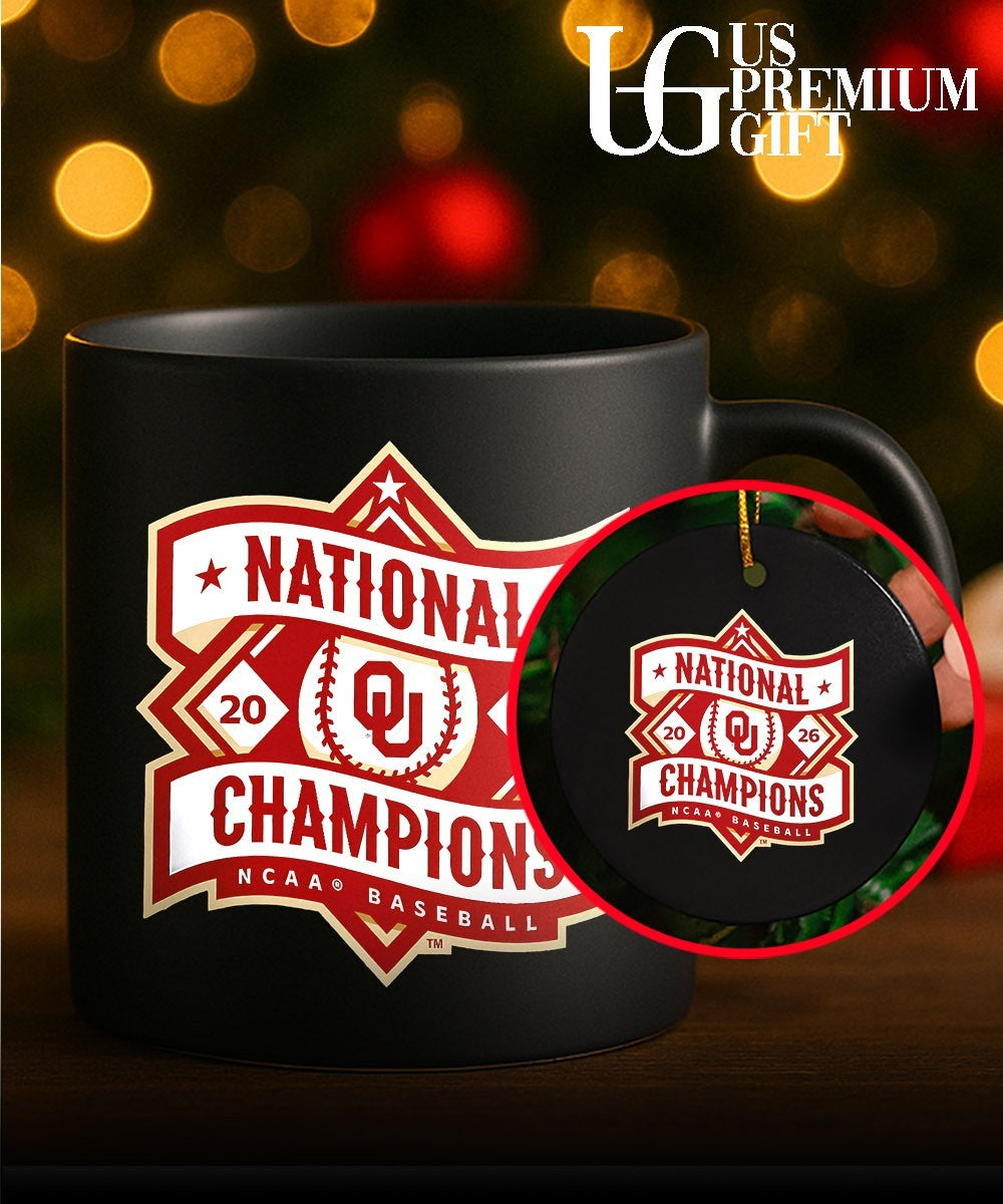 Oklahoma Sooners National Champions 2026 NCAA Baseball shirt