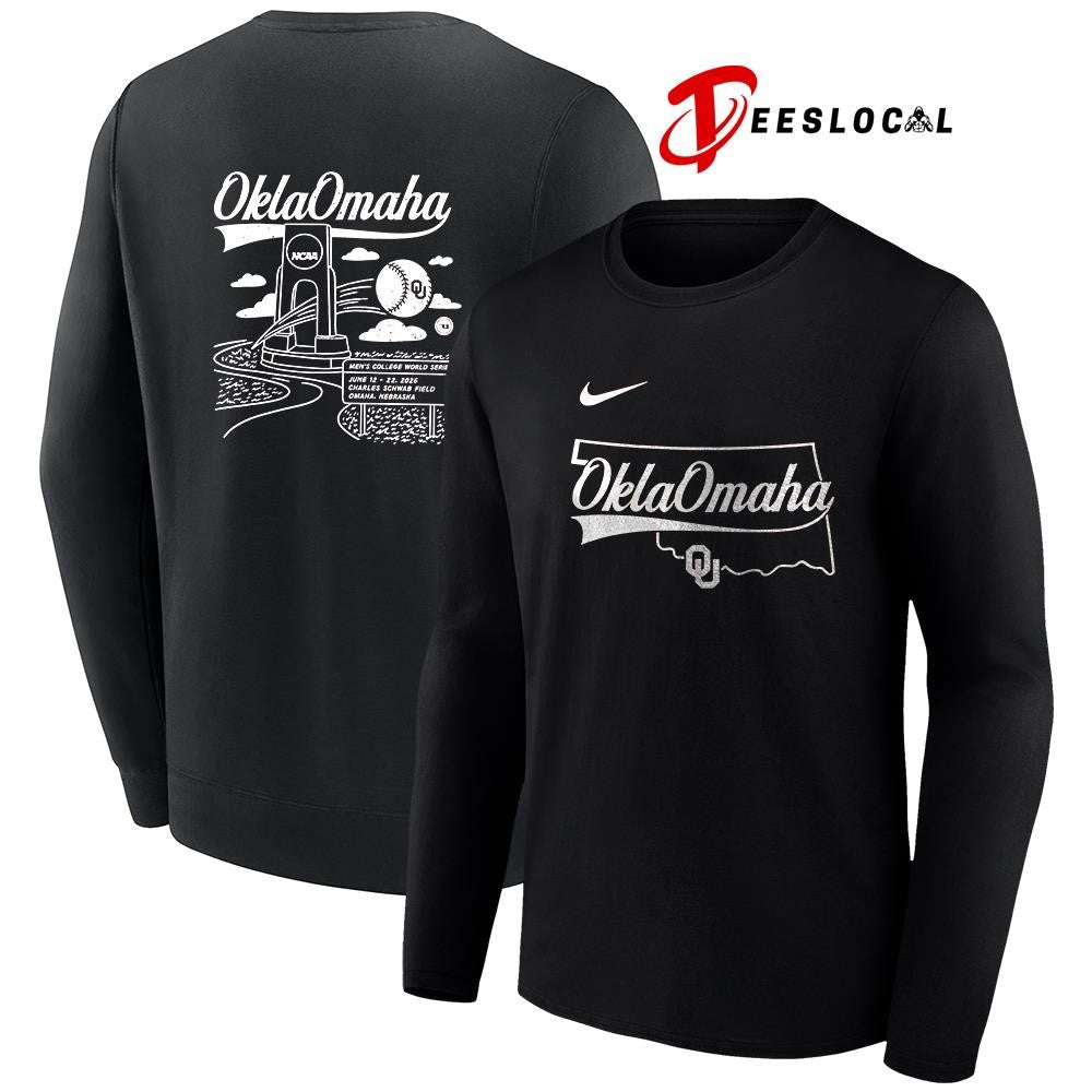 Oklahoma Sooners OklaOmaha trophy graphic shirt