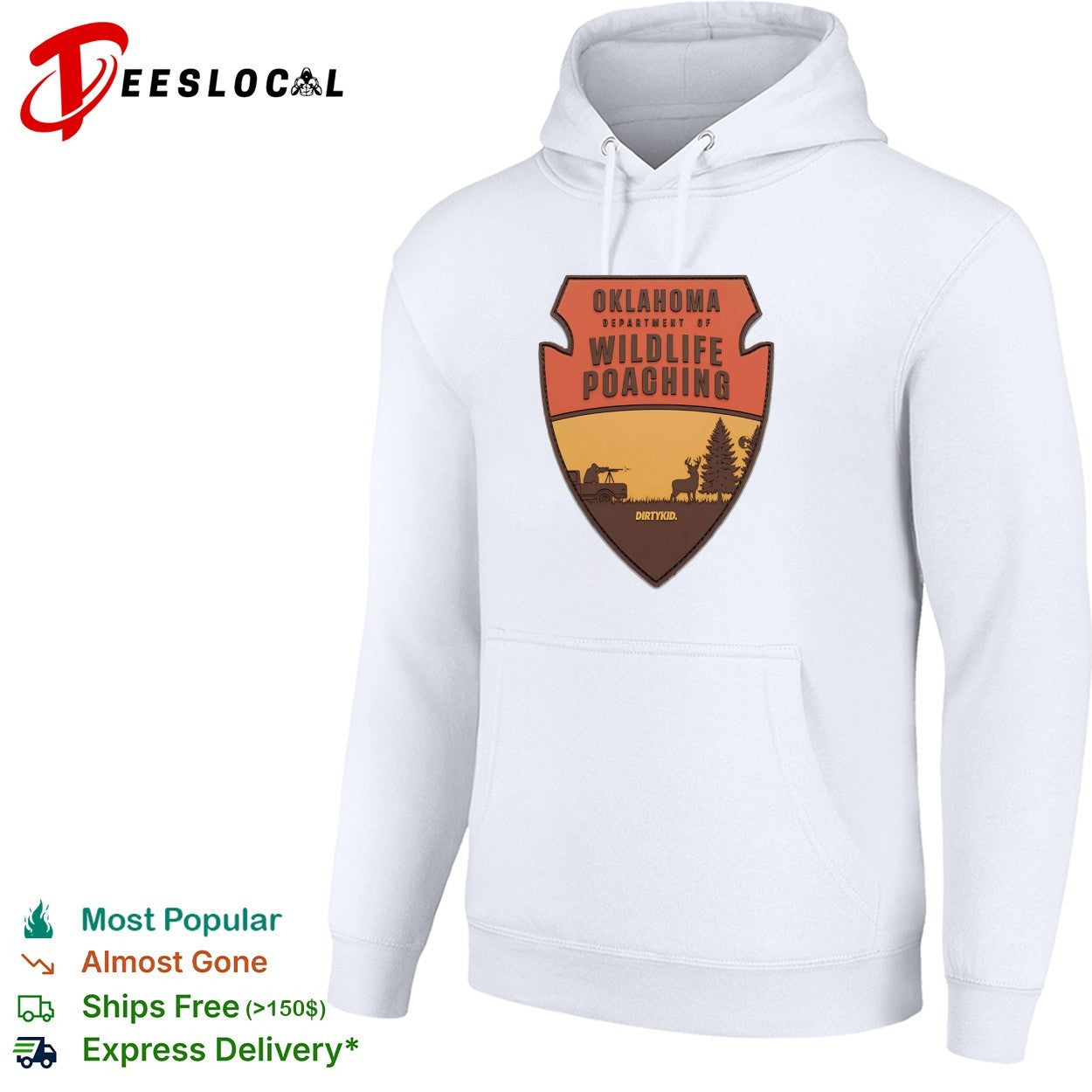Oklahoma department of wildlife poaching shirt