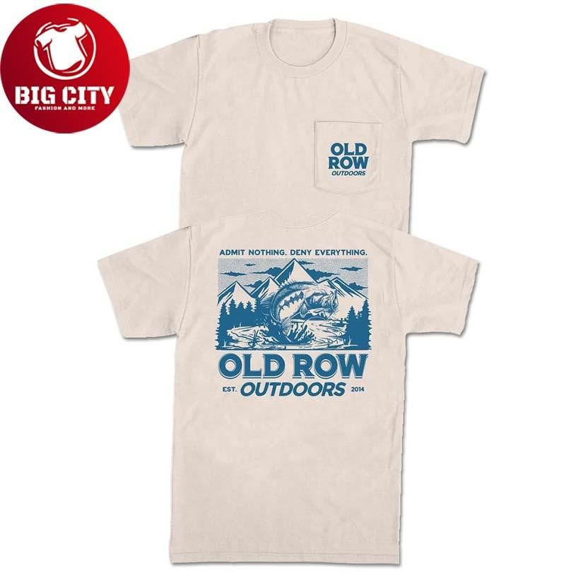 Old Row Outdoors Gone Fishing Old Row Two Sided Shirt