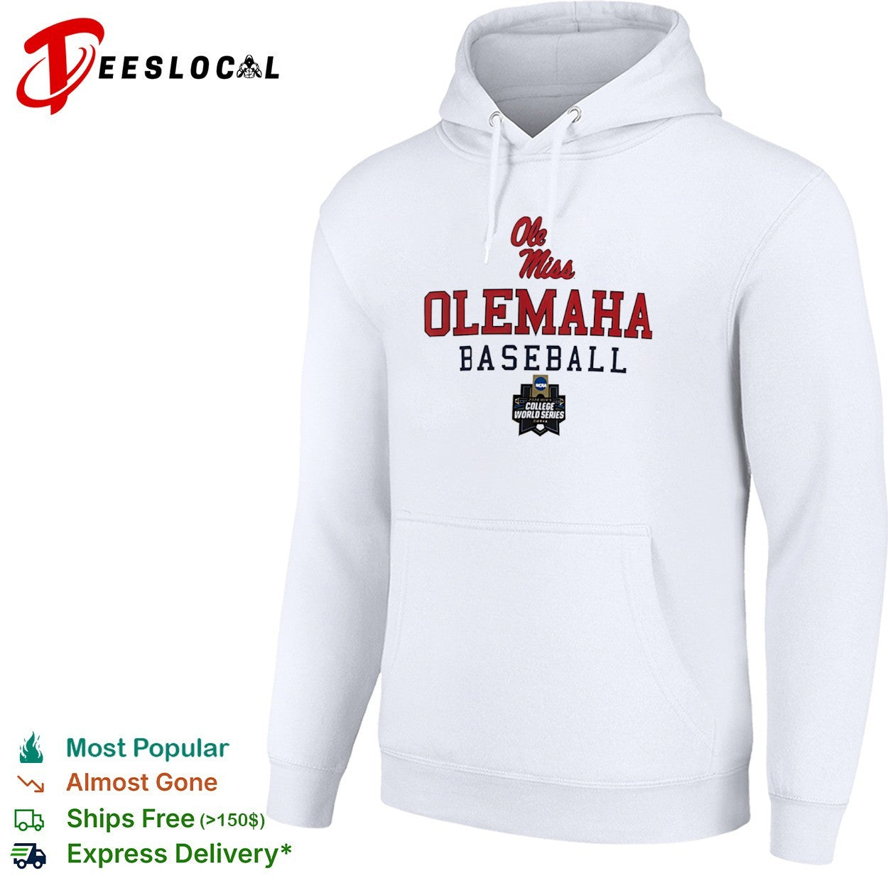 Ole Miss Rebels OLEMAHA Baseball 2022 NCAA Men’s College World Series shirt