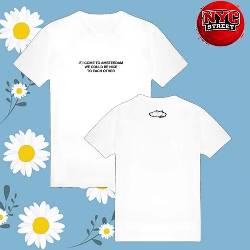 Olivia Dean Nice To Each Other Amsterdam Two Sided Shirt