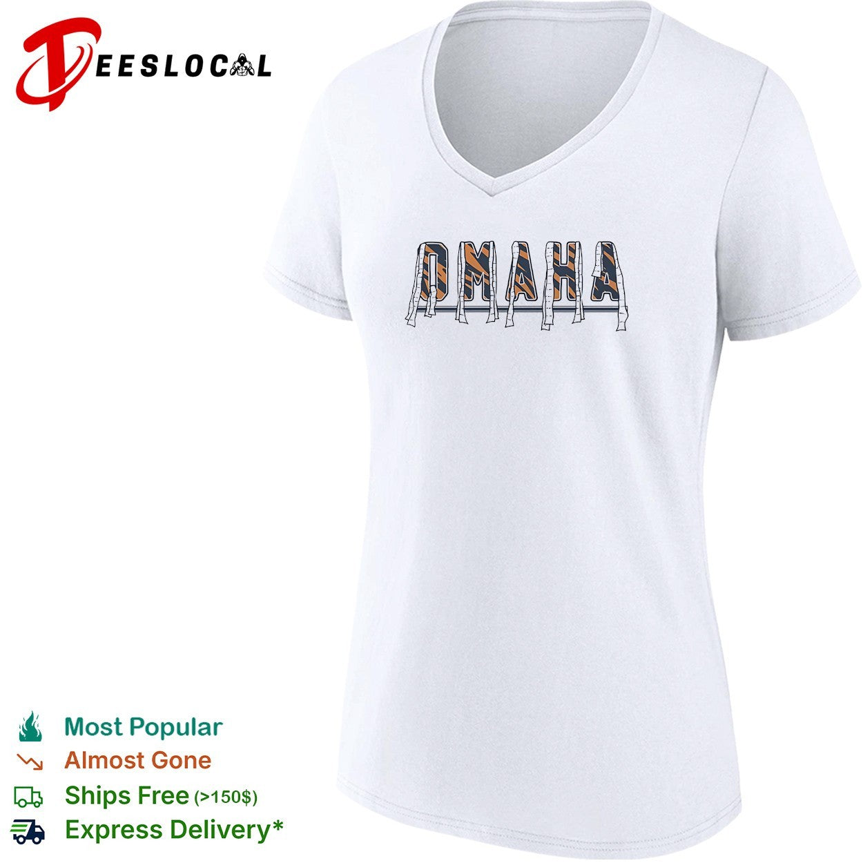 Omaha Cincinnati Bengals NFL football team logo paper receipt style sports shirt