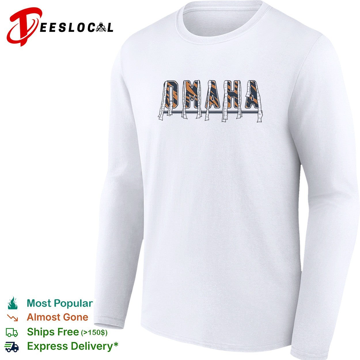Omaha Cincinnati Bengals NFL football team logo paper receipt style sports shirt