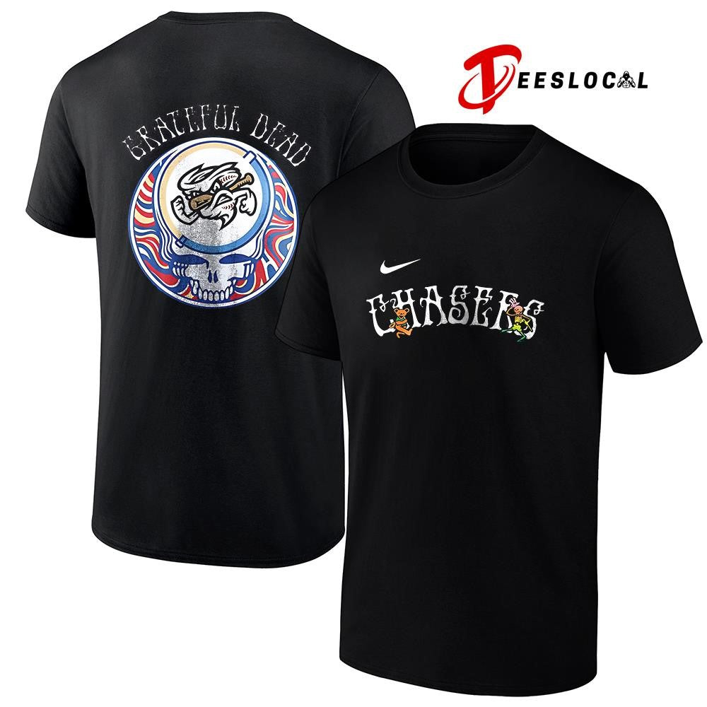 Omaha Storm Chasers x Grateful Dead Triple A logo shirt