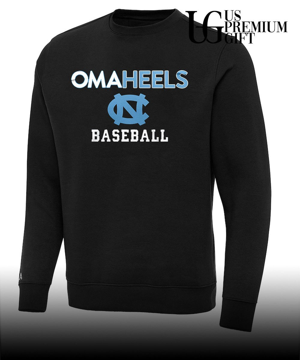 Omaheels North Carolina Tar Heels 2026 Baseball NCAA College World Series logo shirt