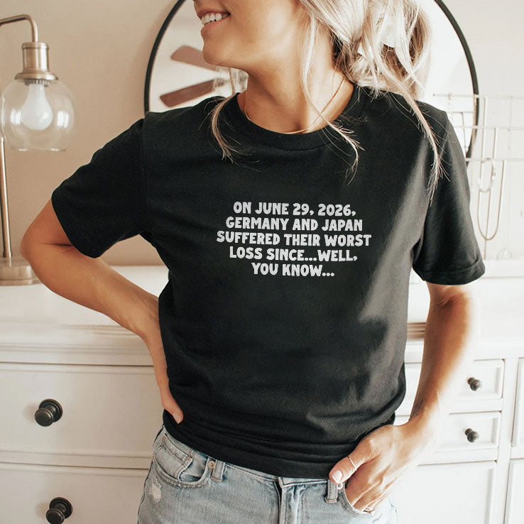 On June 29 2026 Germany And Japan Suffered Their Worst Loss Since T Shirt