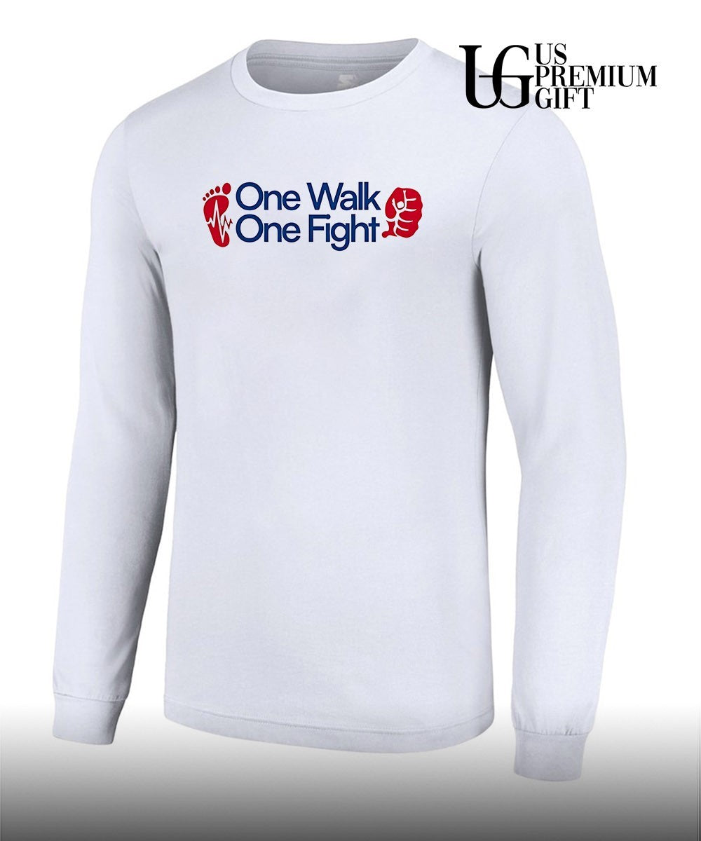 One Walk One Fight Awareness Healthcare shirt