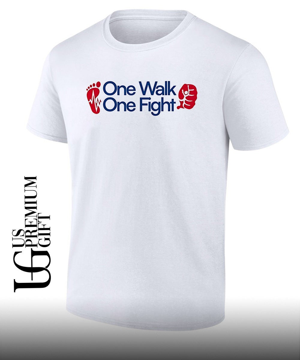 One Walk One Fight Awareness Healthcare shirt