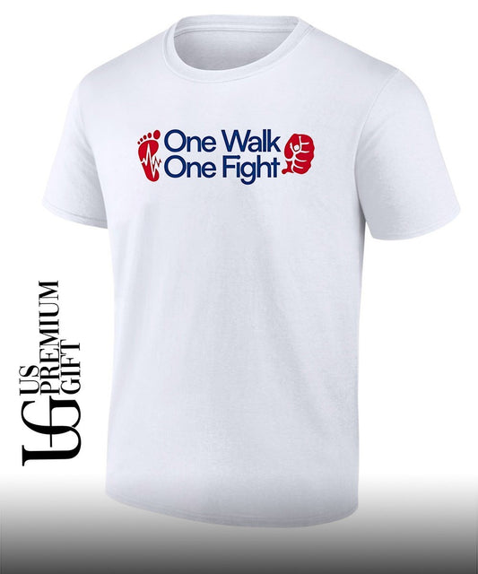One Walk One Fight Awareness Healthcare shirt