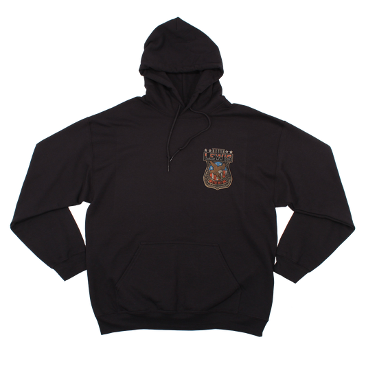 Aaron Lewis Only One Eagle Mens Hoodie Black