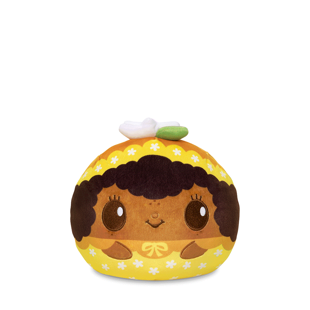 Orange Blossom and Marmalade Butterfly 6" Orange-Scented Reversible Plushie