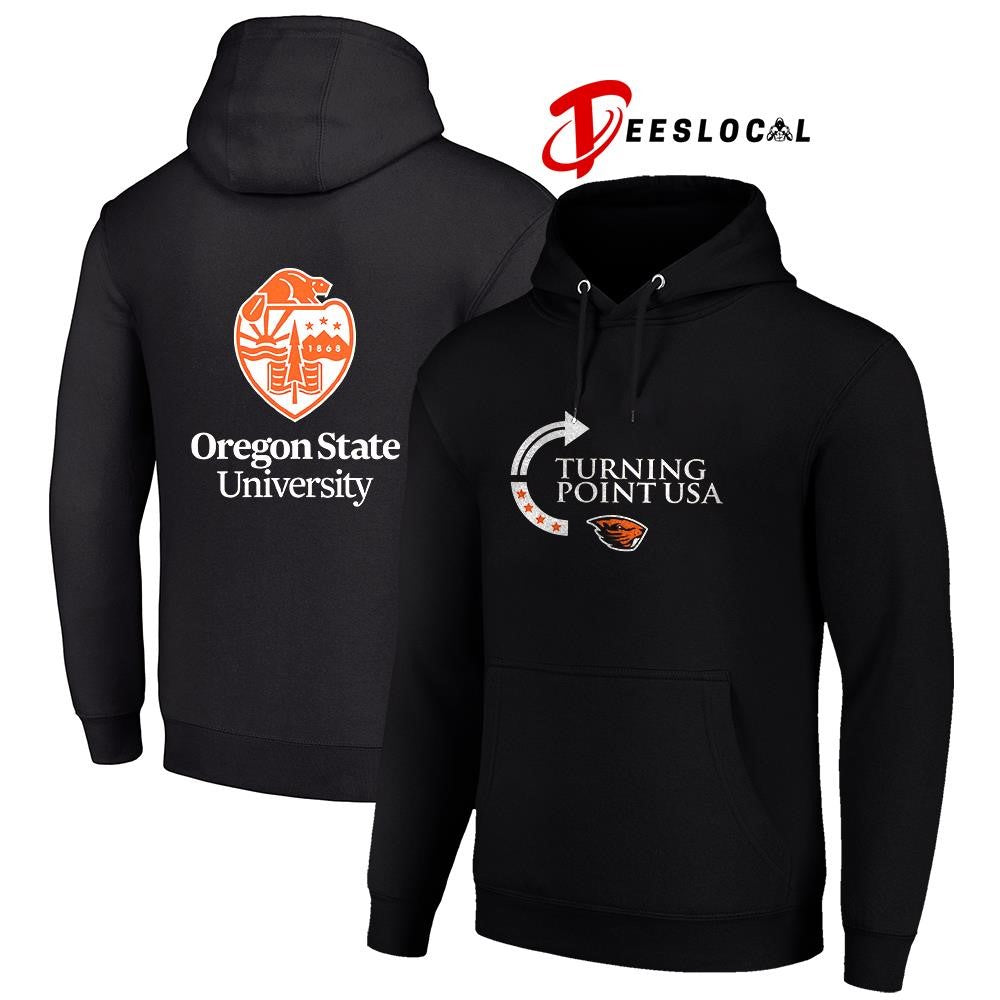 Oregon State Beavers x Oregon State university x Charlie Kirk turning point USA shirt