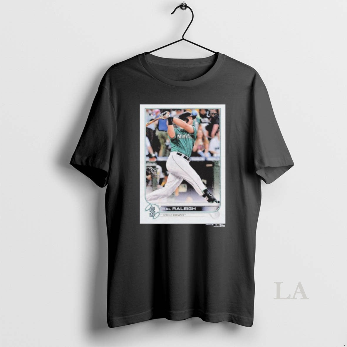 Original 2022 Topps Baseball Cal Raleigh Mariners - clothing by TeeHivey.com