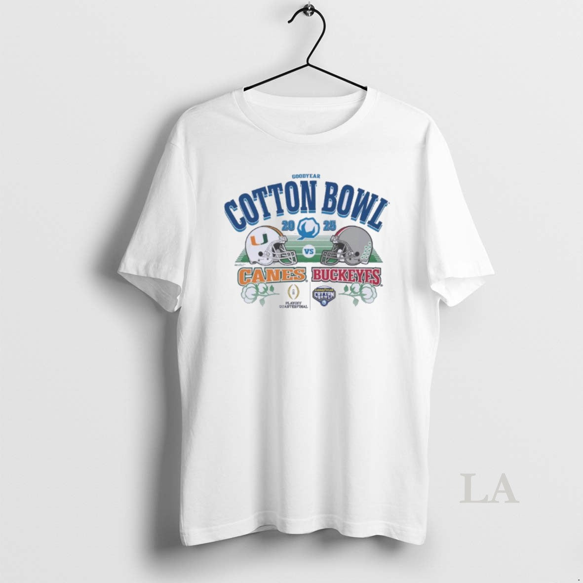 Original 2025 Cotton Bowl 2 Team Canes Vs Buckeyes - clothing by TeeHivey.com