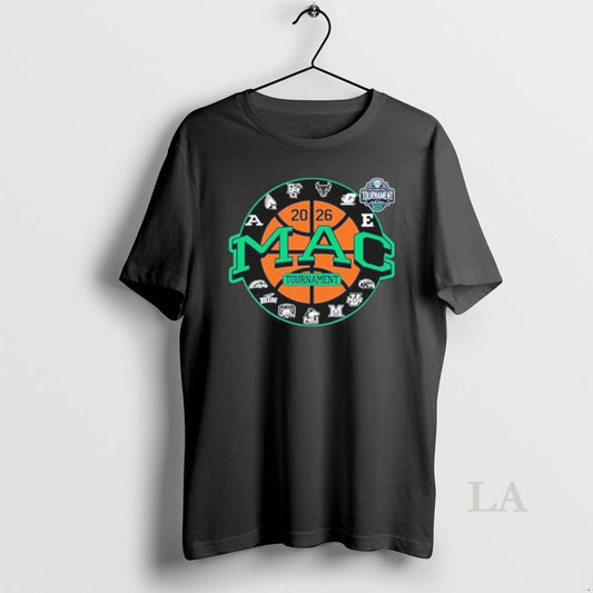 Original 2026 Mac Mens Basketball Tournament Team Logo