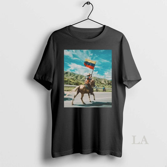 Original 2026 Venezuelan Man Riding A Horse Free Venezuela - clothing by TeeHivey.com