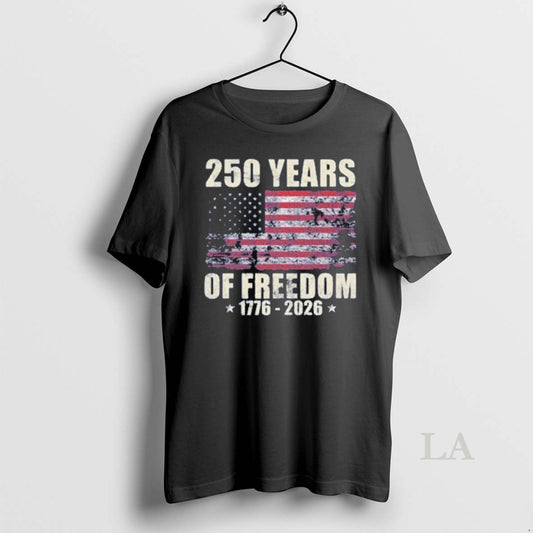 Original 250 Years Of Freedom Usa Flag - clothing by TeeHivey.com
