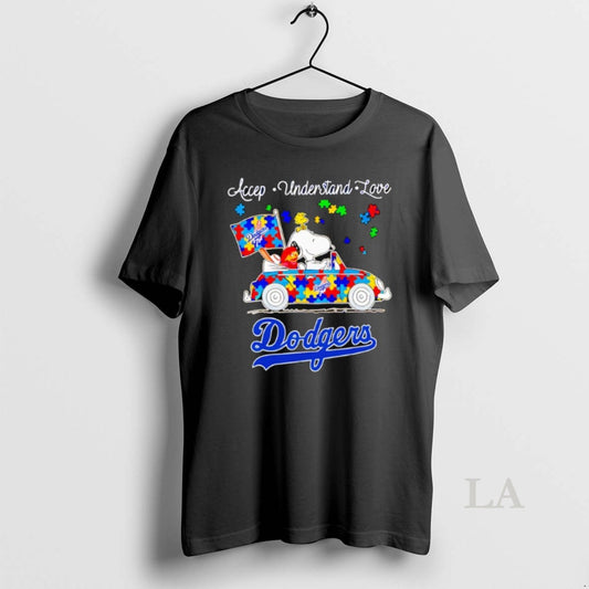 Original Accept Understand Love Los Angeles Dodgers Austism Day - clothing by TeeHivey.com