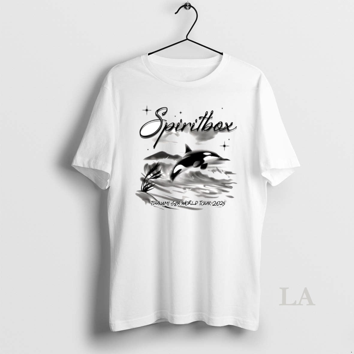 Original Airbrush Orca Sea World Tour 2025 Circle - clothing by TeeHivey.com