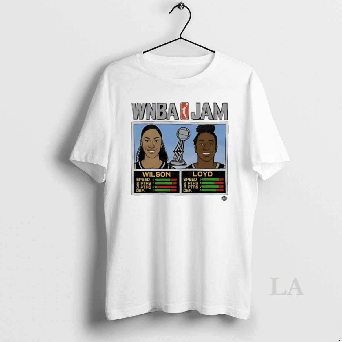 Original Aja Wilson And Jewell Loyd Las Vegas Aces Wnba Jam 2025 Champs - clothing by TeeHivey.com