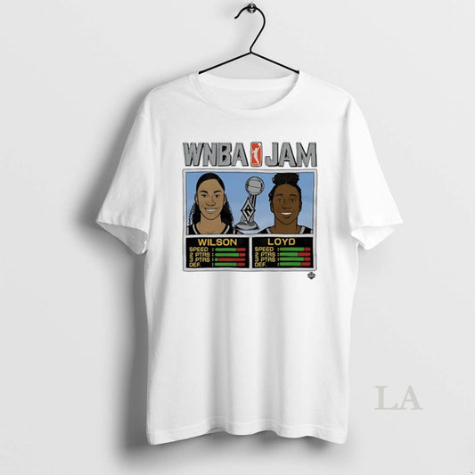 Original Aja Wilson And Jewell Loyd Las Vegas Aces Wnba Jam 2025 Champs - clothing by TeeHivey.com