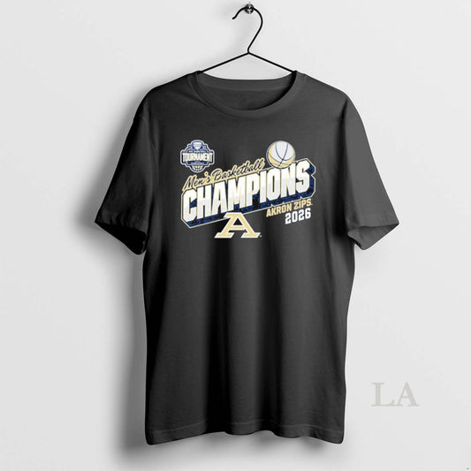 Original Akron Zips 2026 Mac Mens Basketball Tournament Champions Locker Room