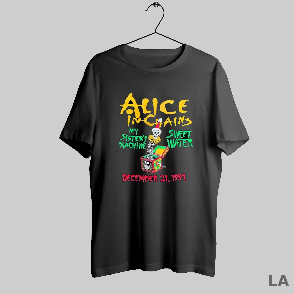 Original Alice In Chains My Sisters Machine Sweet Water December 21 1991 Skull - clothing by TeeHivey.com