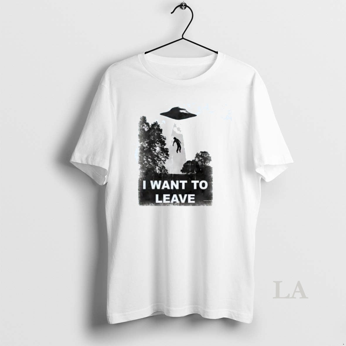 Original Alien Abduction I Want To Leave - clothing by TeeHivey.com