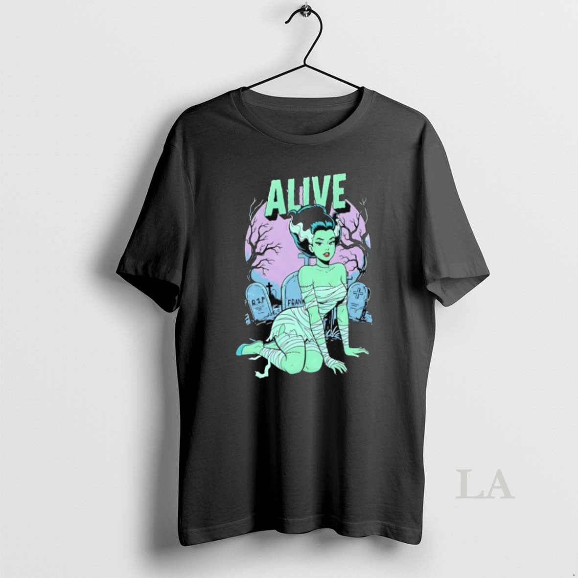 Original Alive Bride Of Frankenstein Halloween - clothing by TeeHivey.com