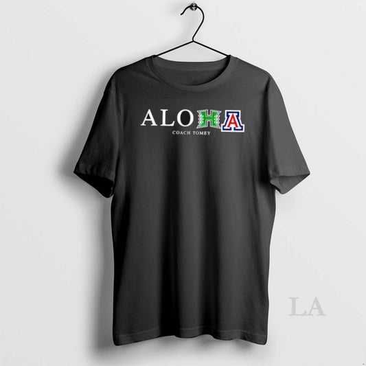 Original Aloha Coach Tomey Hawaii University X Arizona Wild - clothing by TeeHivey.com