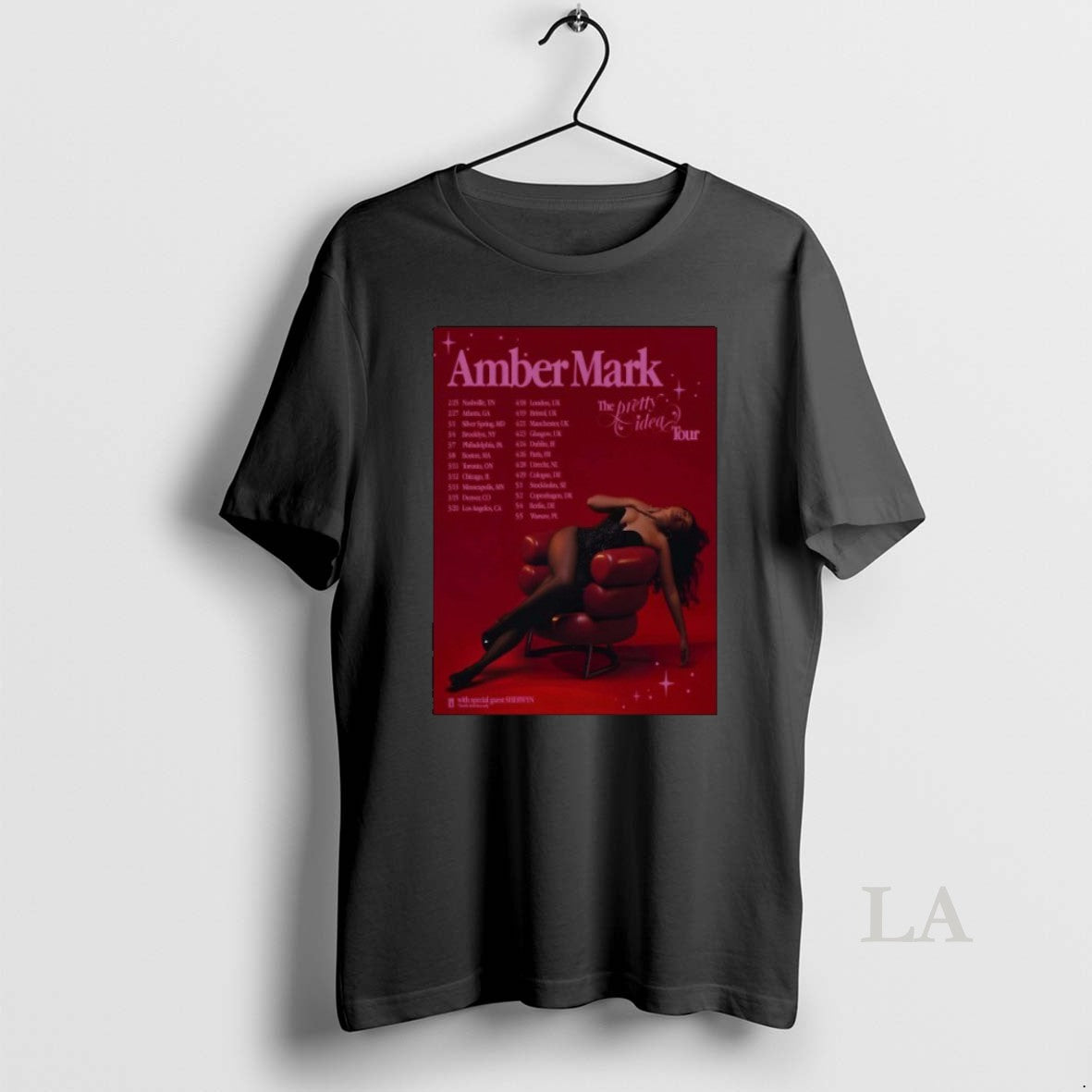 Original Amber Mark The Pretty Idea Tour 2026 Dates - clothing by TeeHivey.com