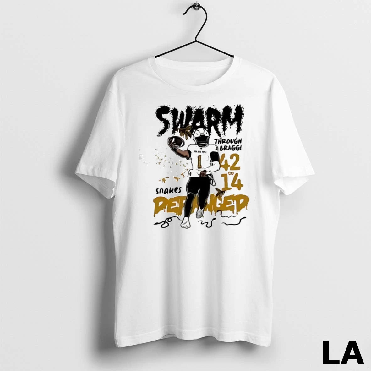Original Andrew Body Alabama State Hornets Football Swarm Through Bragg Snakes Peraged