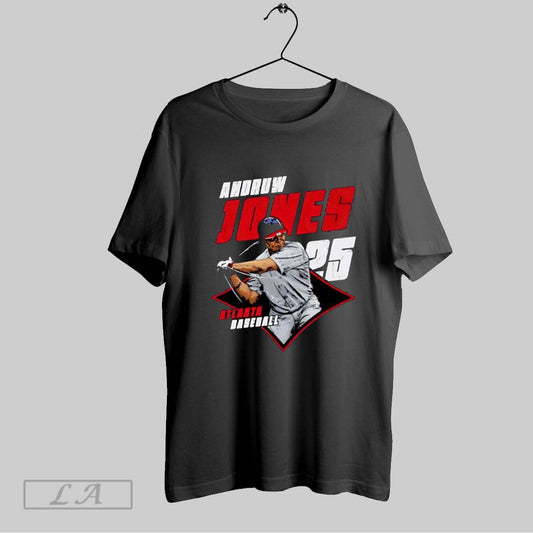 Original Andruw Jones Atlanta Diamond 25 T Shirt