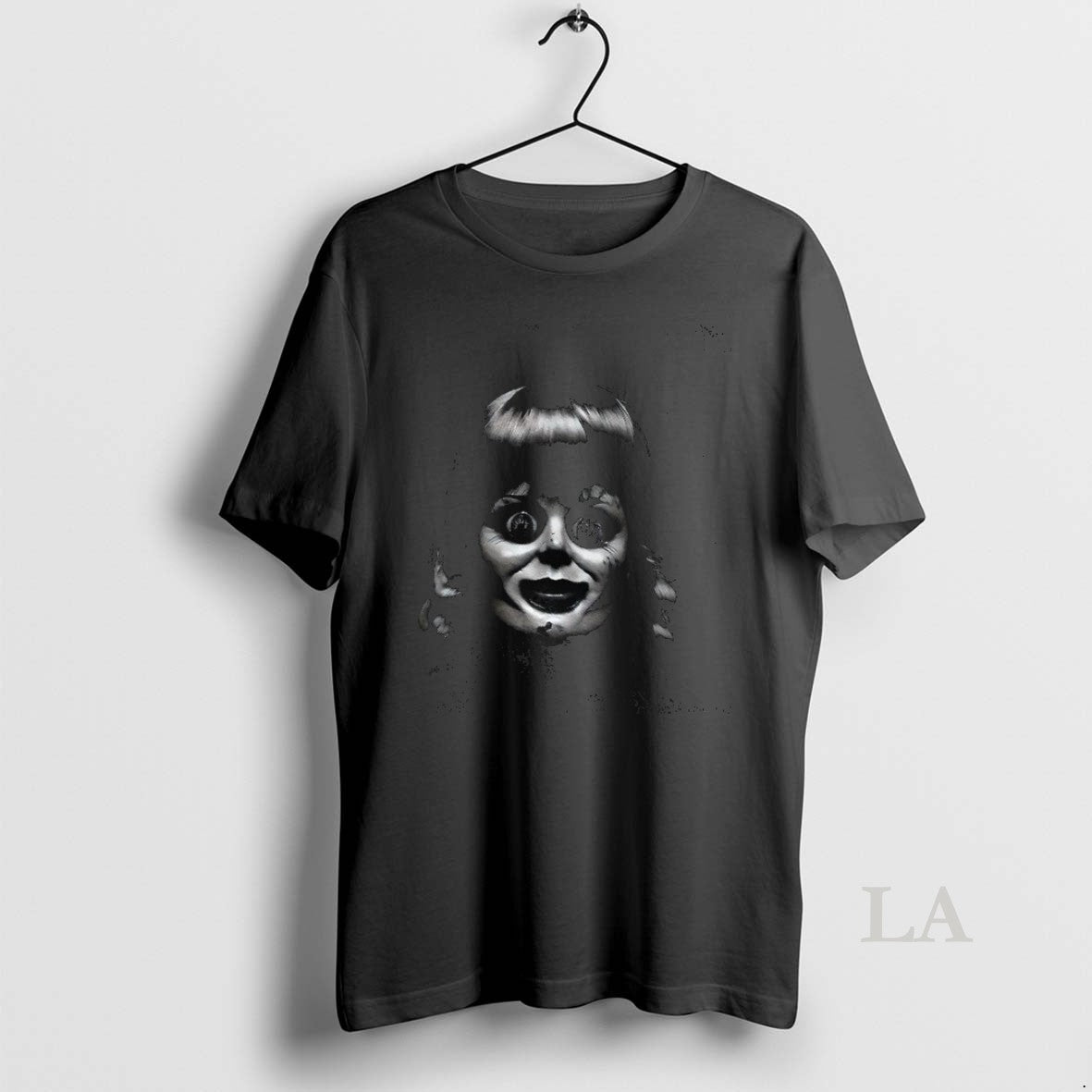 Original Annabelle The Conjuring Face Graphic Halloween - clothing by TeeHivey.com