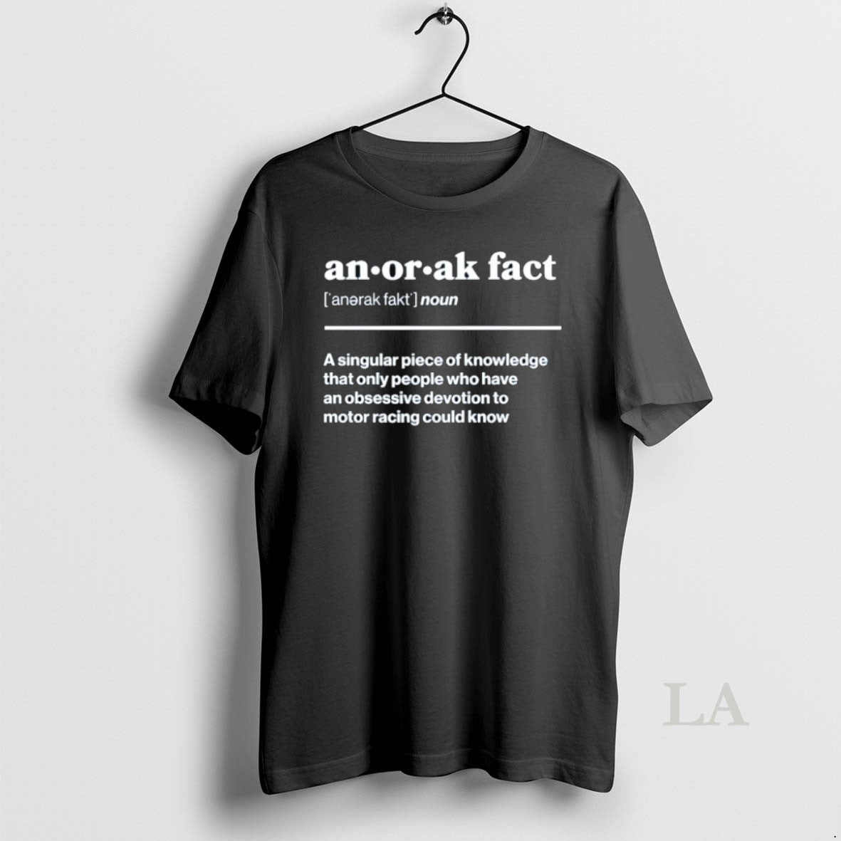 Original Anorak Facts Noun A Singular Piece Of Knowledge That Only People Who Have An - clothing by TeeHivey.com