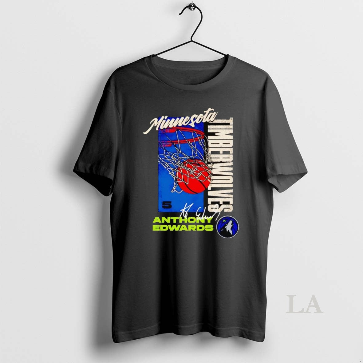 Original Anthony Edwards Minnesota Timberwolves All Net - clothing by TeeHivey.com