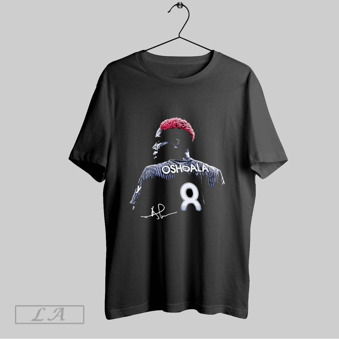 Original Asisat Oshoala Bay Fc Bitmap Signature T Shirt