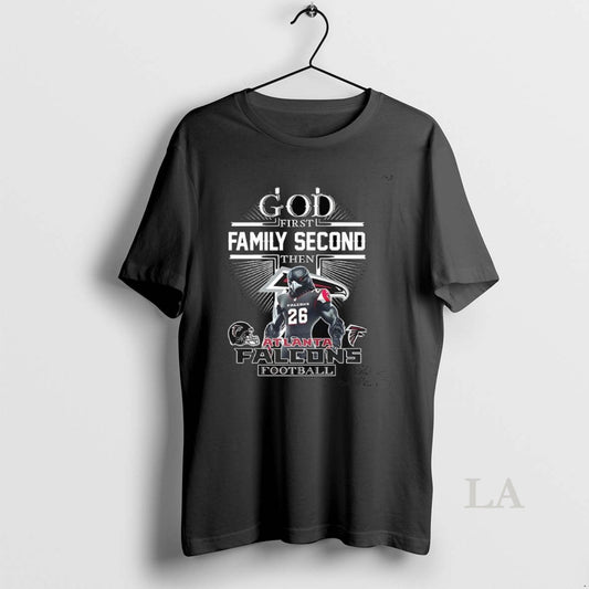 Original Atlanta Falcons God First Family Second Then Falcons Football Christian Mascot - clothing by TeeHivey.com