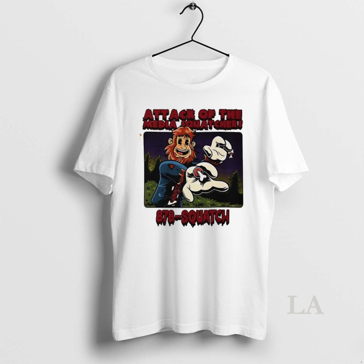 Original Attack Of The Media Squatchers - clothing by TeeHivey.com