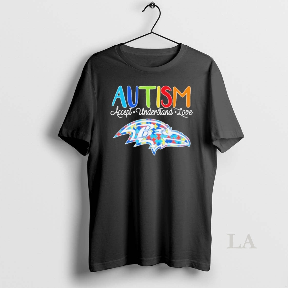 Original Baltimore Ravens Autism Accept Understand Love - clothing by TeeHivey.com