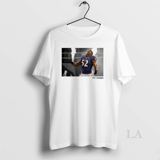 Original Baltimore Ravens Ray Lewis Homage Ash - clothing by TeeHivey.com