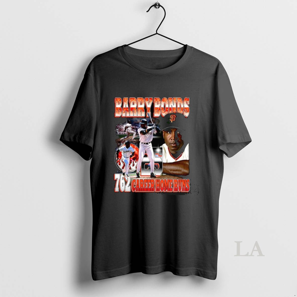 Original Barry Bonds 762 Career Home Runs - clothing by TeeHivey.com