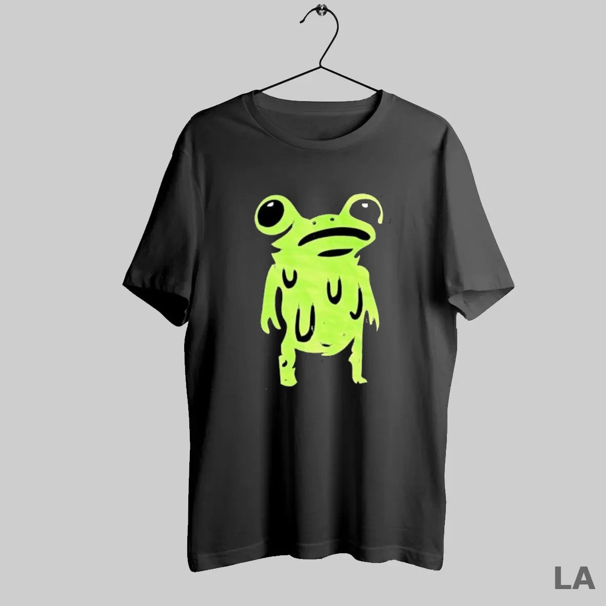 Original Big Eye Frog Green Slime Happy Face - clothing by TeeHivey.com